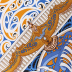 Hermès Carré 90 "Kawaora" Silk handkerchief in Blue