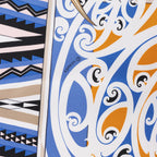 Hermès Carré 90 "Kawaora" Silk handkerchief in Blue