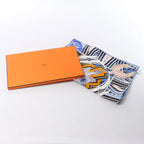 Hermès Carré 90 "Kawaora" Silk handkerchief in Blue