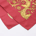 Hermès Carré 90 "LA PROMENADE DE LONGCHAMPS" Pañuelo 100% Seda Crudo