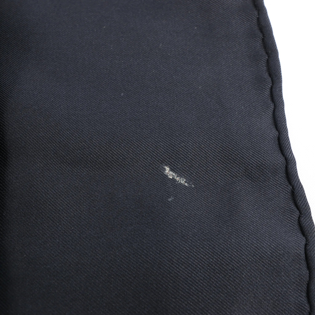 Hermès Carré 90 "LE MORS A LA CONETABLE" Silk handkerchief in Black x Gold