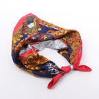 Hermès Carré 90 "LE PARADIS DU ROY" 100% Silk Scarf in Red
