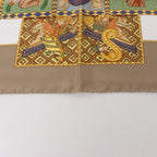 Hermès Carré 90 "LE TAROT" Silk handkerchief in Beige