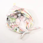 Hermes Carré 90 "LES PONEYS DE POLO" Silk handkerchief in Pink