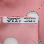 Hermès Carré 90 "La Musique Des Spheres" 100% Silk Scarf in Pink