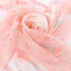 Hermès Carré 90 "Les Pivoines Koyaku" Silk handkerchief in Pink