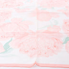 Hermès Carré 90 "Les Pivoines Koyaku" Silk handkerchief in Pink