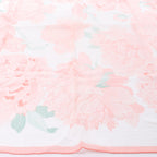 Hermès Carré 90 "Les Pivoines Koyaku" Silk handkerchief in Pink