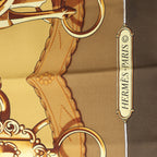 Pañuelo Hermès Carré 90 "SPRINGS" 100% seda