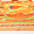 Hermès Carré 90 "Lumieres De Paris" Silk handkerchief in Orange