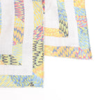 Hermès Carré 90 "MARBLE EX-LIBRIS" Cashmere & Silk handkerchief in Multicolor