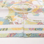 Hermès Carré 90 "MARBLE EX-LIBRIS" Cashmere & Silk handkerchief in Multicolor