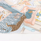 Hermès Carré 90 "MYSTERE AU 24" Silk handkerchief in Multicolor
