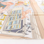 Hermès Carré 90 "MYSTERE AU 24" Silk handkerchief in Multicolor