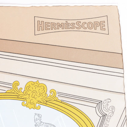 Hermès Carré 90 "MYSTERE AU 24" Silk handkerchief in Multicolor