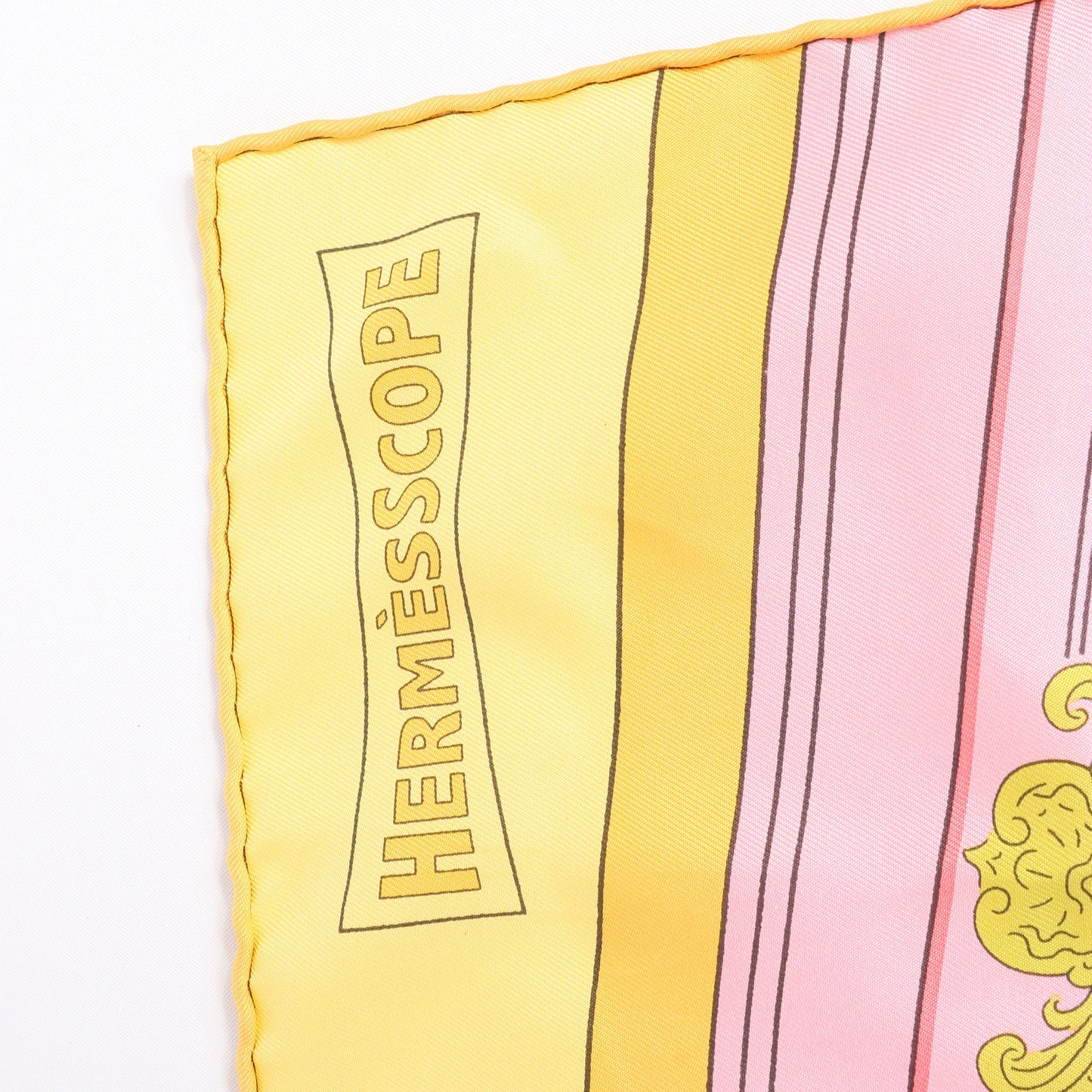 Hermès Carré 90 "MYSTERE AU 24" Silk handkerchief in Multicolor