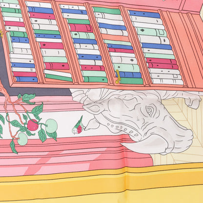 Hermès Carré 90 "MYSTERE AU 24" Silk handkerchief in Multicolor