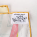 Hermès Carré 90 "MYSTERE AU 24" Silk handkerchief in Multicolor