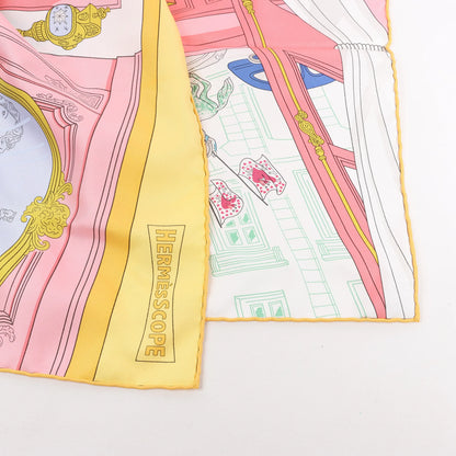 Hermès Carré 90 "MYSTERE AU 24" Silk handkerchief in Multicolor