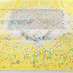 Hermès Carré 90 "Magic Kelly" Scarf Silk in Yellow