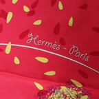 Pañuelo Hermès Carré 90 "SPRINGS" 100% seda
