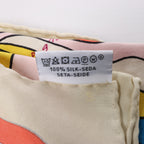 Hermès Carré 90 "PEGASE" 100% Silk Scarf in Beige and Multicolor
