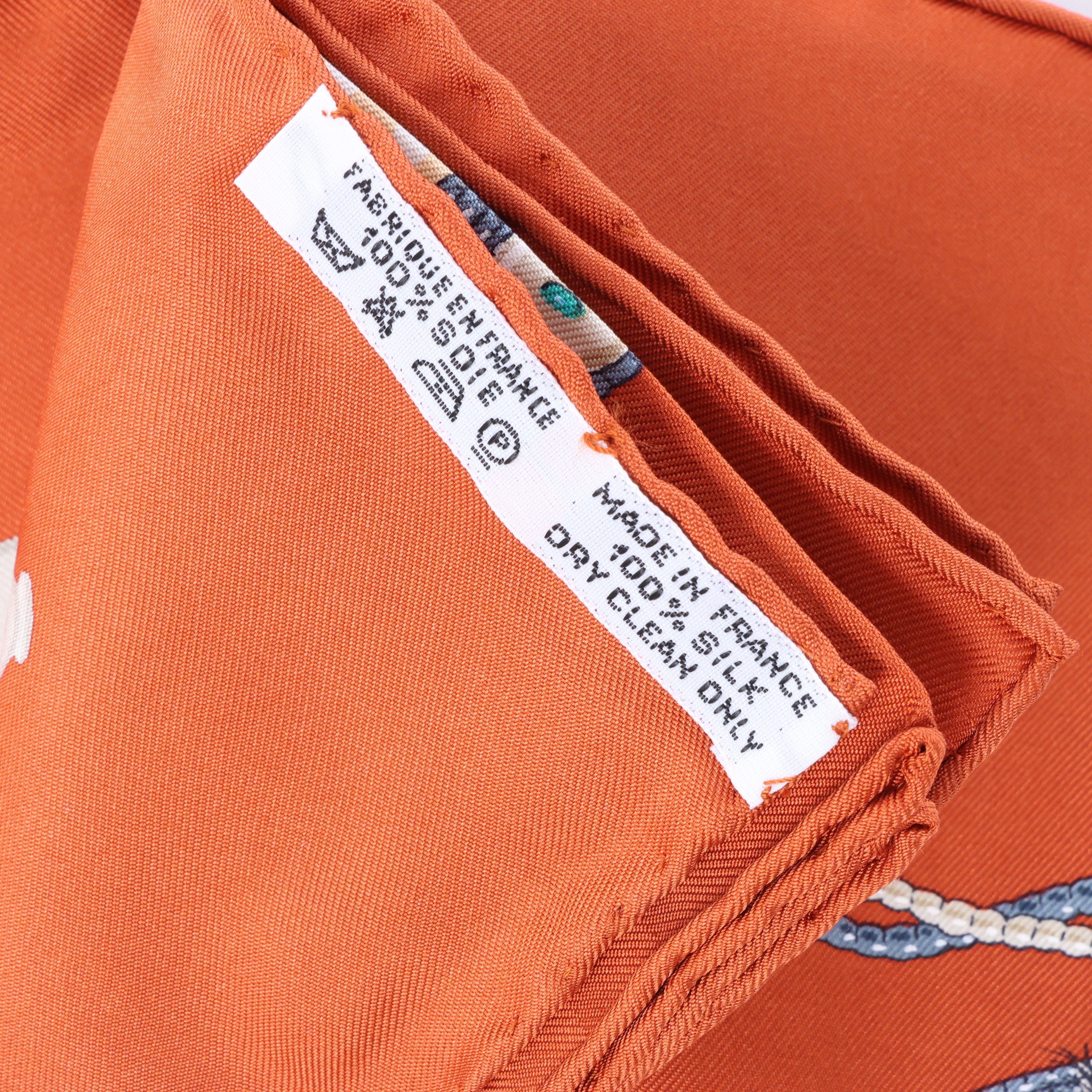 Hermès Pañuelo de Seda Carré 90 "Novias De Gala"
