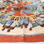 Hermès Pañuelo de Seda Carré 90 "Novias De Gala"