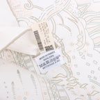 Hermès Carré 90 " PLEASE HOLD THE LINE" Silk handkerchief in White