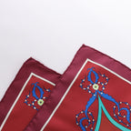 Pañuelo Hermès Carré 90 "SPRINGS" 100% seda