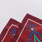 Pañuelo Hermès Carré 90 "SPRINGS" 100% seda