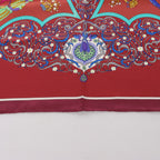 Pañuelo Hermès Carré 90 "SPRINGS" 100% seda