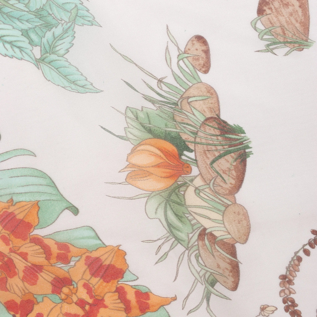 Hermès Carré 90 "Pythagore" Silk handkerchief in Orange