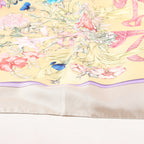Hermès Carré 90 "REGINA" Silk handkerchief in Beige