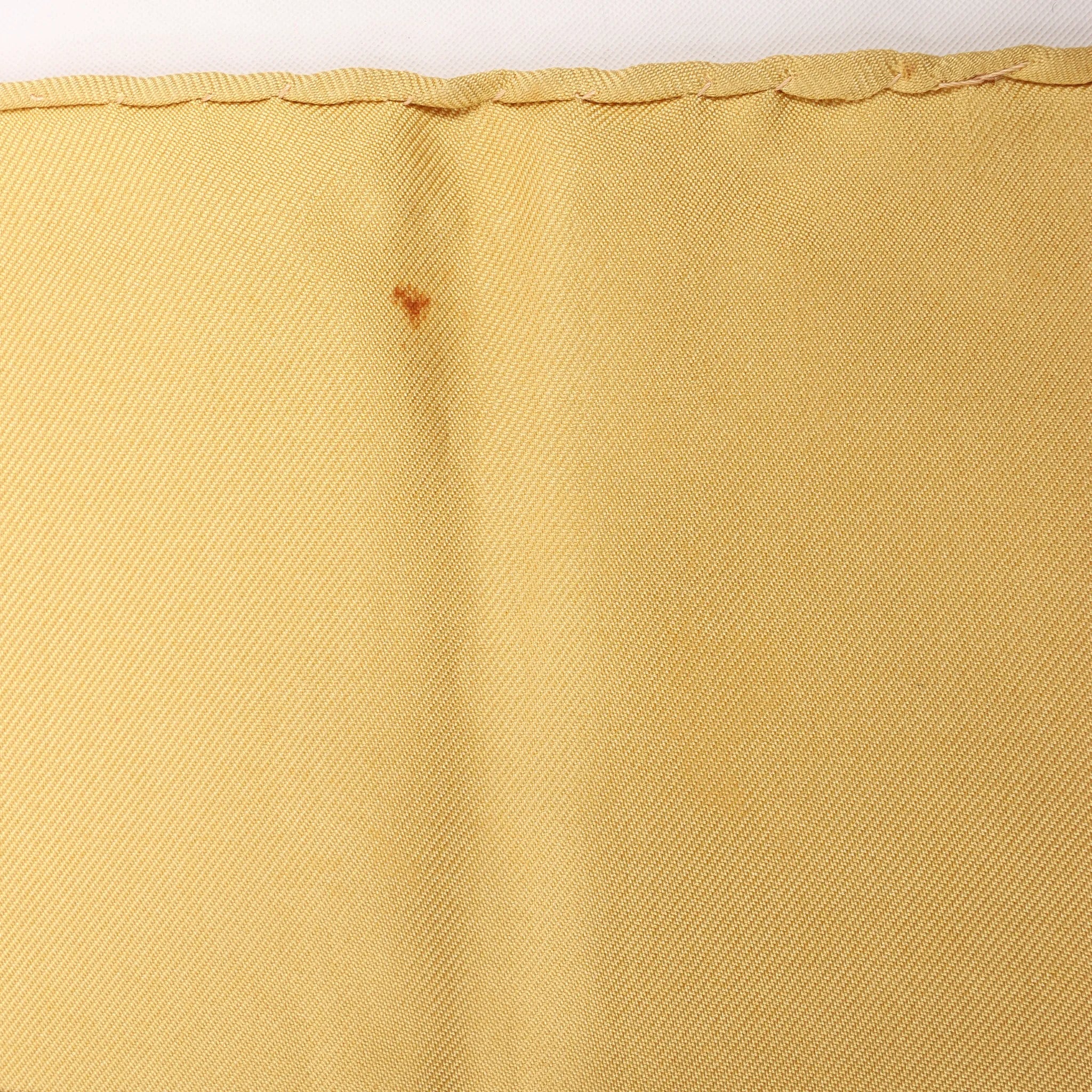 Hermès Carré 90 "REGINA" Silk handkerchief in Yellow