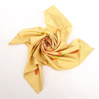 Hermès Carré 90 "REGINA" Silk handkerchief in Yellow