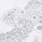 Hermès Pañuelo Carré 90 "RIDES DE GALA EN FLEURS" 100% Seda en Beige