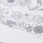 Hermès Pañuelo Carré 90 "RIDES DE GALA EN FLEURS" 100% Seda en Beige