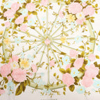 Hermès Carré 90 "ROMANTIQUE" Silk handkerchief in Green