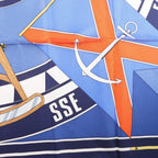 Hermès Carré 90 "SEXTANTS" Silk handkerchief in Blue