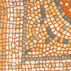 Hermès Carré 90 "SOUS LE CEDRE" Silk handkerchief in Beige
