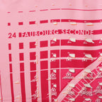 Hermès Carré 90 "Ginza 10th anniversary" Silk handkerchief in Pink
