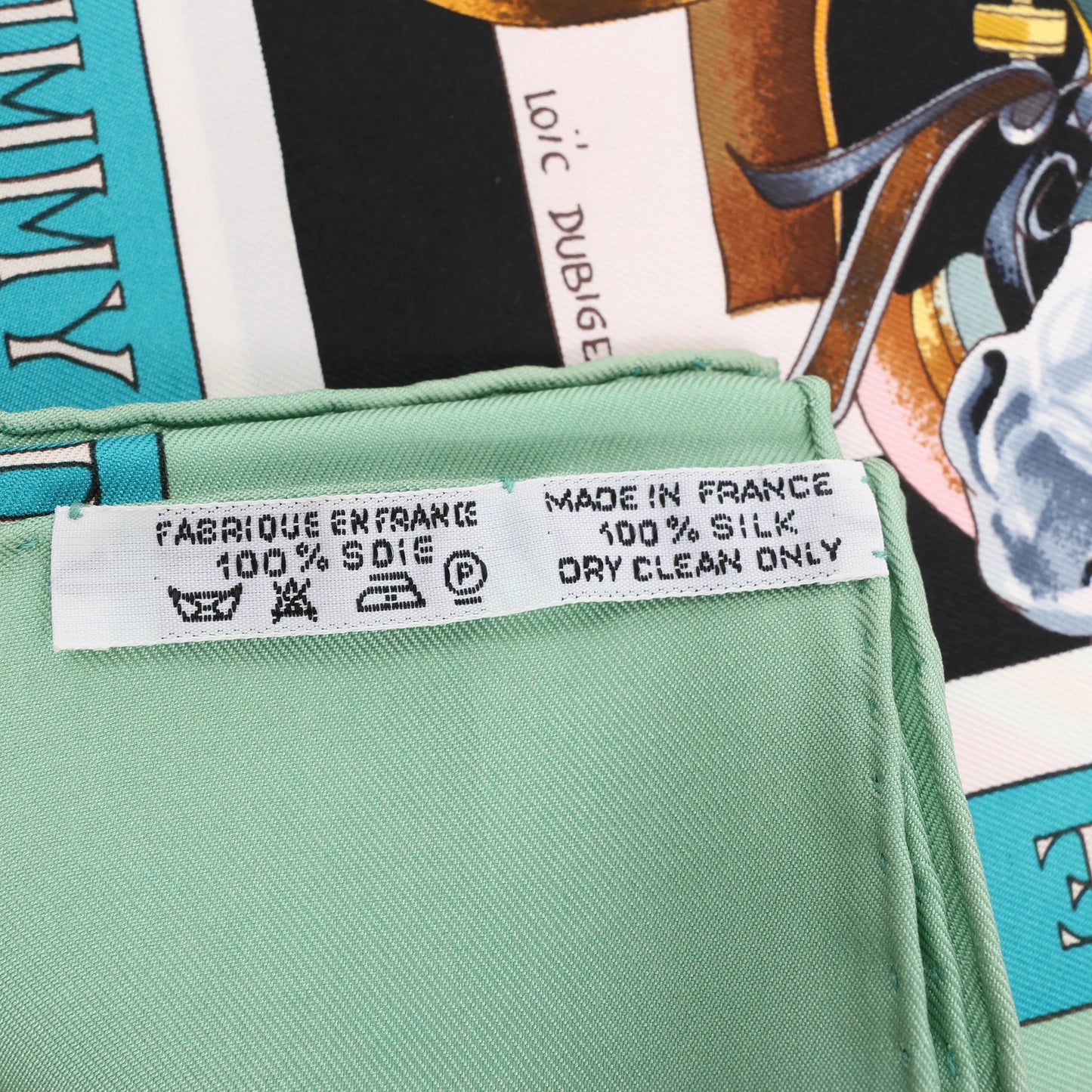 Hermès Carré 90 "THE ORIGINAL NEW ORLEANS CREOLE JAZZ 1923" Silk handkerchief in Green