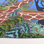 Hermès Carré 90 "THE THREE GRACES" Silk handkerchief in Navy Blue