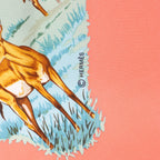 Hermès Carré 90 "Tanzanie" Silk handkerchief in Pink