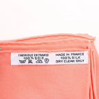 Hermès Carré 90 "Tanzanie" Silk handkerchief in Pink