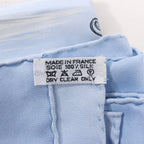 Hermès Carré 90 "Traineaux et glissades" Silk handkerchief in Blue