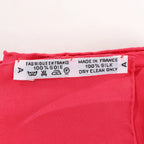 Hermès Carré 90 "VIVE LE VENT" Silk handkerchief in Red