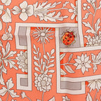 Hermès Carré 90 "Joyaux de LETE" Silk handkerchief in Pink