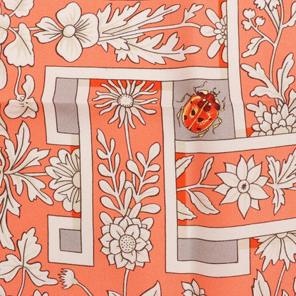 Hermès Carré 90 „Joyaux de LETE“ Seidentaschentuch in Rosa